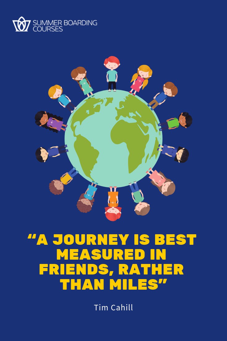A journey is best measured in friends rather than miles 1