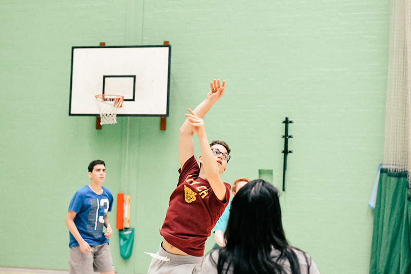 playing with a ball at headington lowres