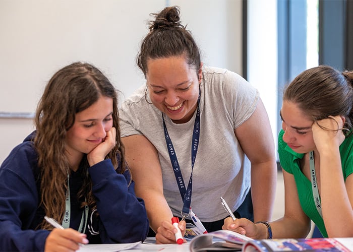 canford-tutors-teaching-two-summer-school-students.