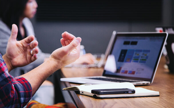 Business-person-havng-meeting-on-laptop