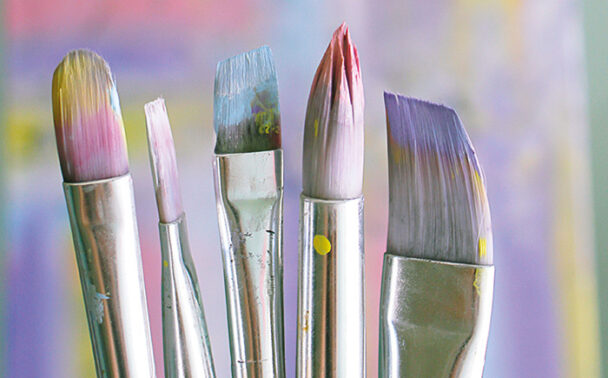 Paint-brushes-english-plus-headington-summer-school