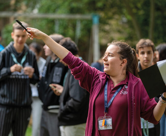 Our College Mentor helping students and staff at Summer Boarding Courses